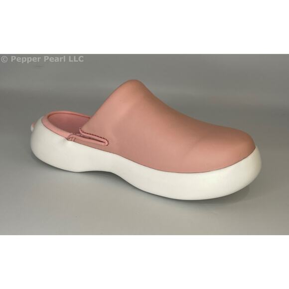 Women's Size 7 Pink Comfort Clog Mule Slip Water Resistant Soft Science Juniors - Picture 3 of 11